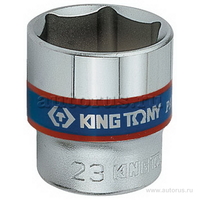 Головка торцевая стандартная шестигранная 3/8, 19 мм KING TONY 333519M